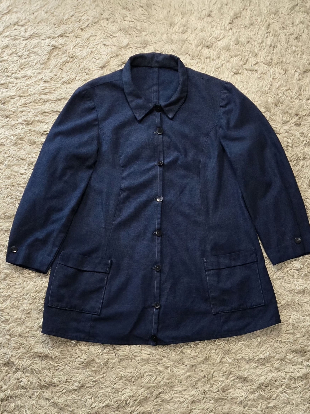 VTG 50s European Handmade Work Wear Jacket M
